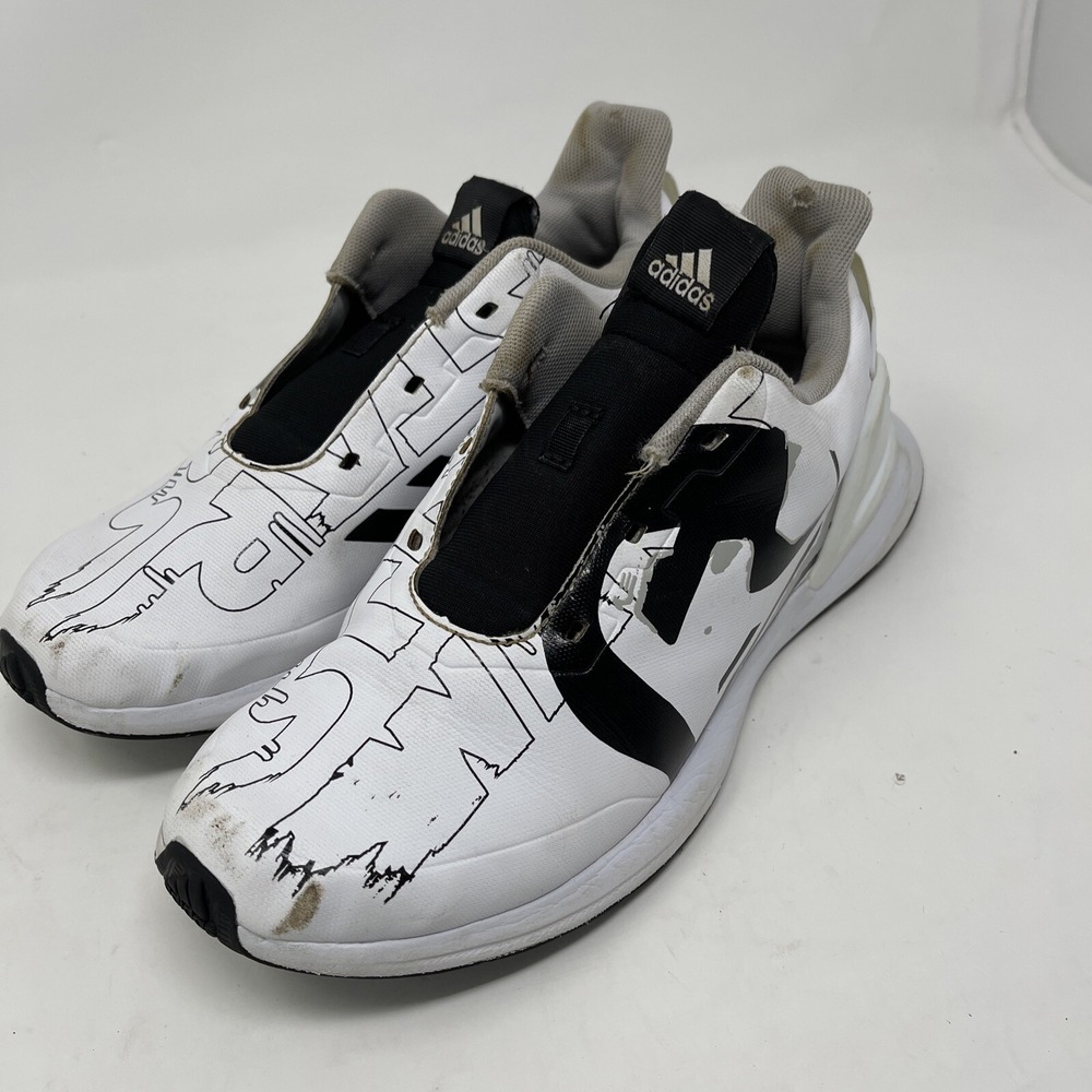 Adidas RapidaRun Star Wars G27554 Shoes Size 5.5 Stormtrooper
